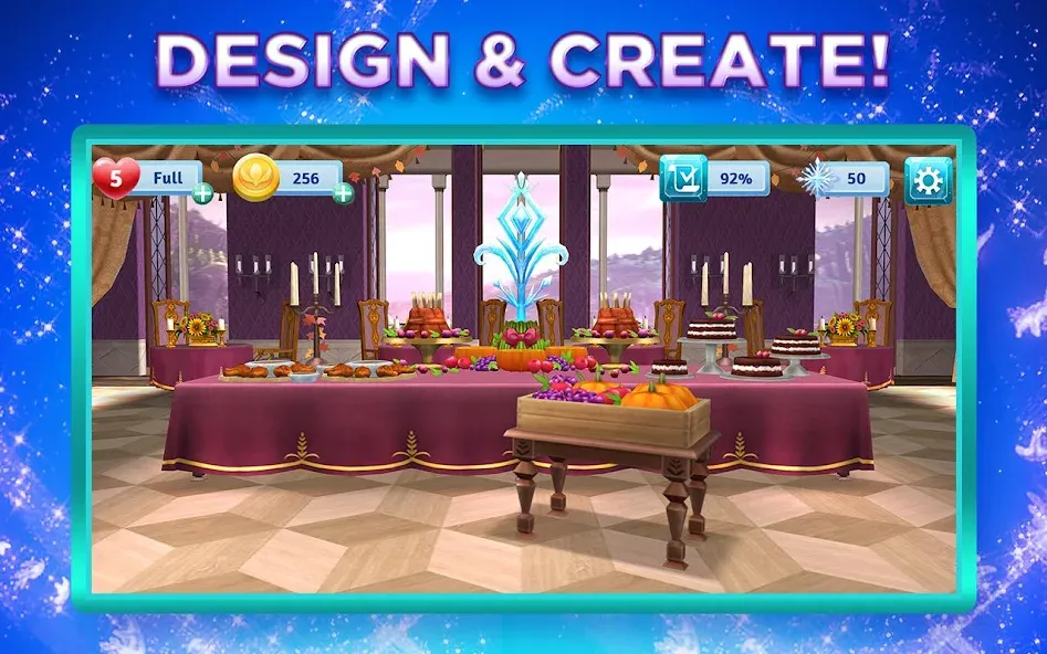 Disney Frozen Adventures (Дисней) [МОД: Бесконечные деньги, Монеты и Мега MOD] Screenshot 2