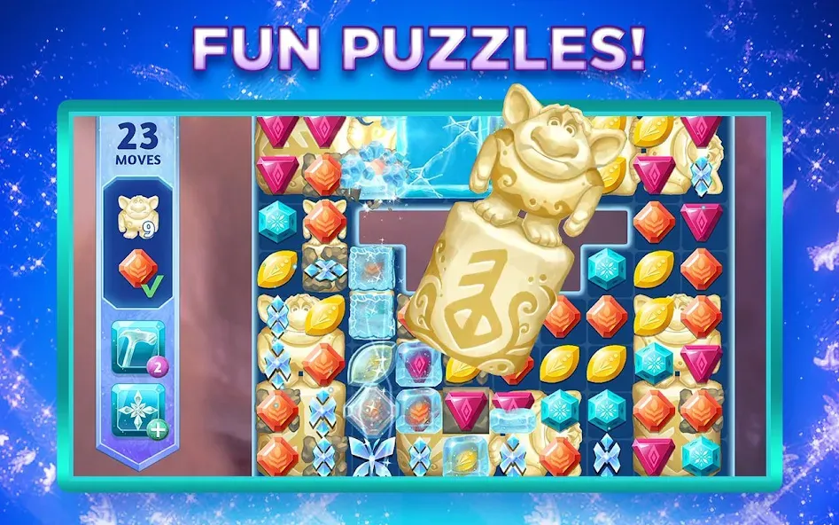 Disney Frozen Adventures (Дисней) [МОД: Бесконечные деньги, Монеты и Мега MOD] Screenshot 4