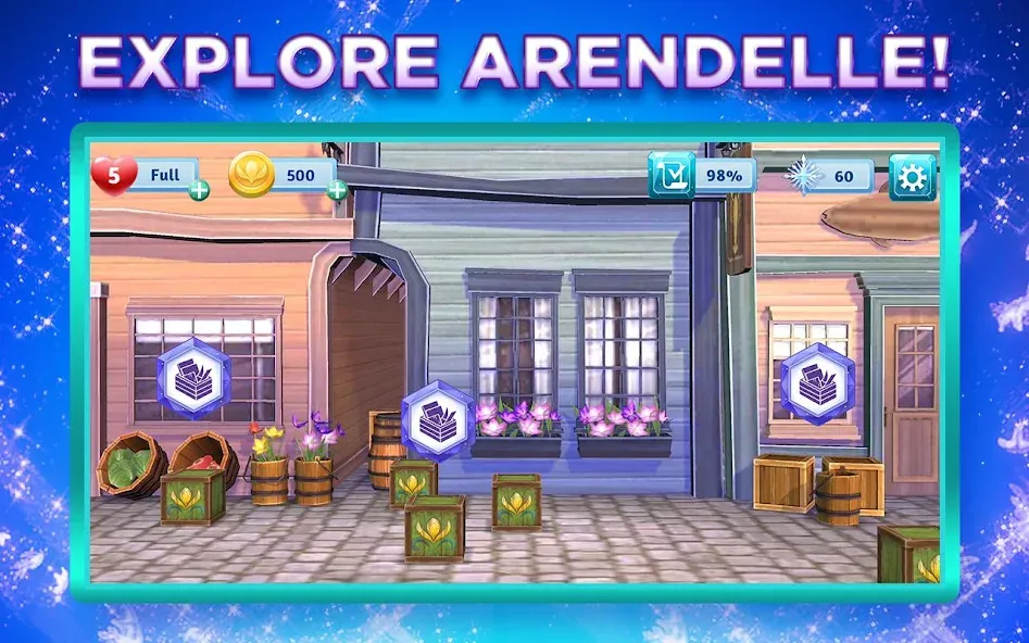 Disney Frozen Adventures (Дисней) [МОД: Бесконечные деньги, Монеты и Мега MOD] Screenshot 5