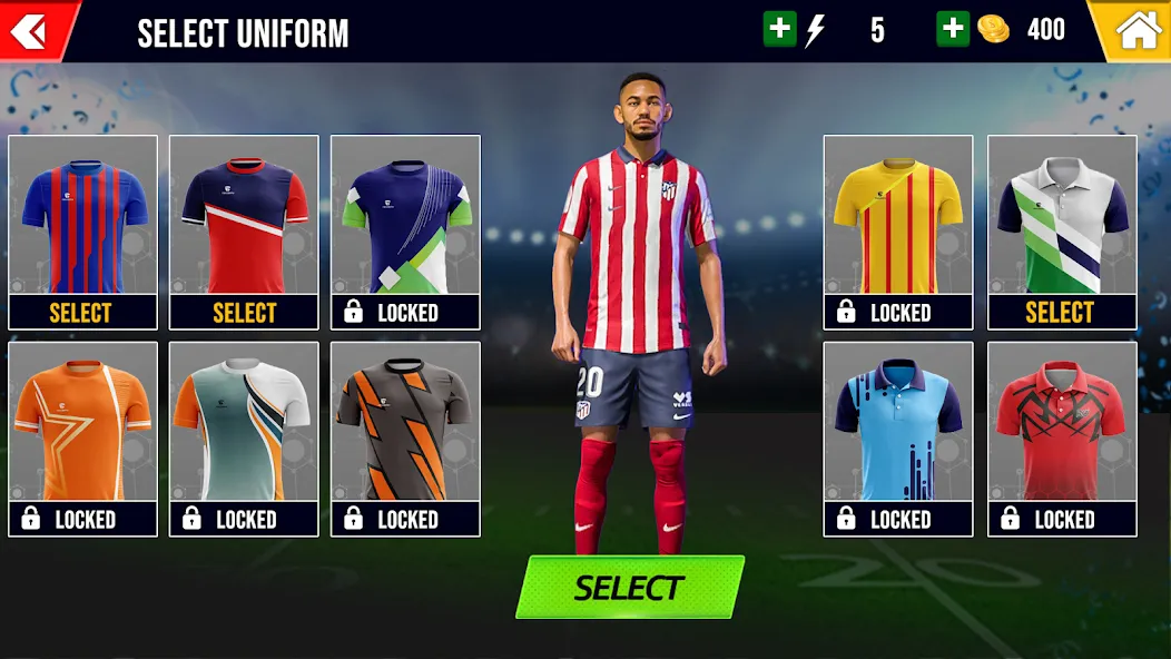 World Soccer Match 2023 [МОД: Много денег, Монет и Все открыто] Screenshot 1