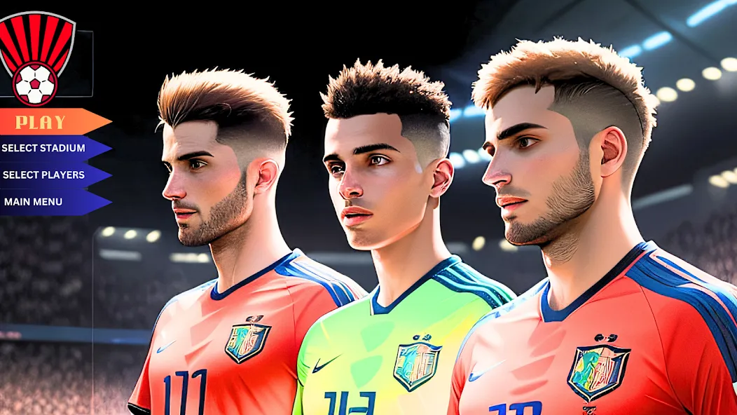 World Soccer Match 2023 [МОД: Много денег, Монет и Все открыто] Screenshot 3