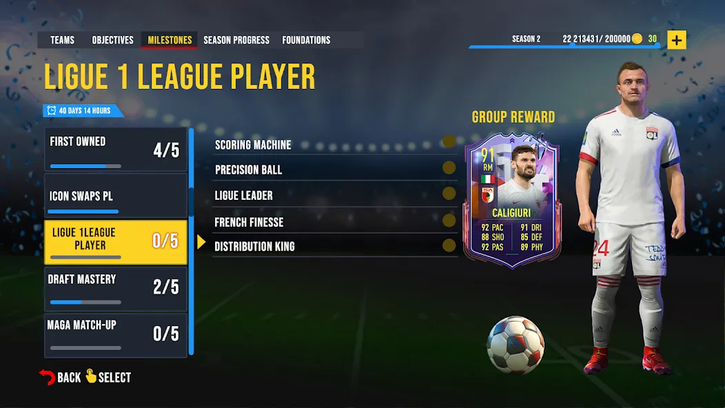 World Soccer Match 2023 [МОД: Много денег, Монет и Все открыто] Screenshot 4