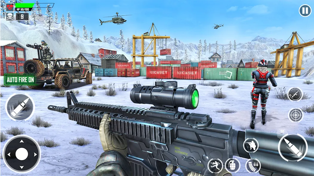 First Person Shooter Mode [МОД: Все открыто, Дополнительные деньги и Меню MOD] Screenshot 2