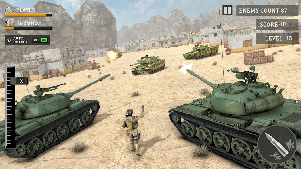 Tank Fury: Battle of Steels [МОД: Все открыто, Дополнительные деньги и Меню MOD] Screenshot 2
