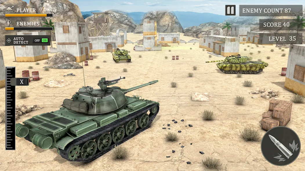 Tank Fury: Battle of Steels [МОД: Все открыто, Дополнительные деньги и Меню MOD] Screenshot 4