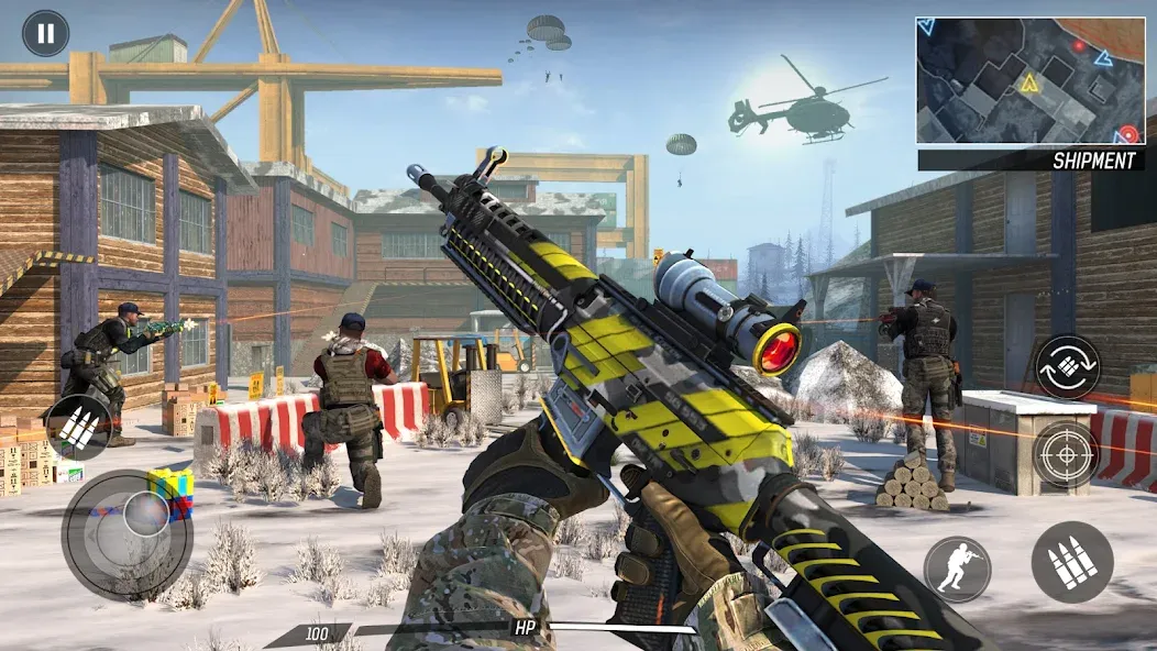 Gun Game: Hero FPS Shooter [МОД: Много денег, Монет и Все открыто] Screenshot 3