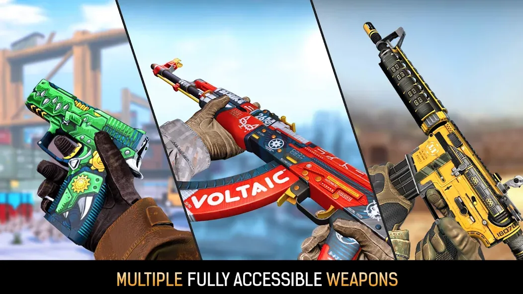 Gun Game: Hero FPS Shooter [МОД: Много денег, Монет и Все открыто] Screenshot 5
