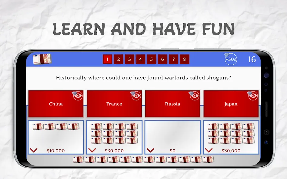 Money Drop - Trivia Quiz Game (Мани Дроп) [МОД: Бесконечные деньги, Монеты и Мега MOD] Screenshot 1