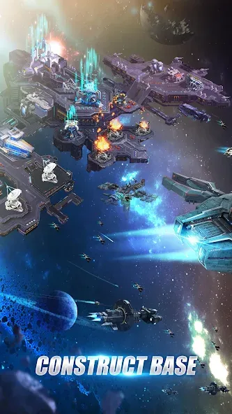 Galaxy Battleship (Гэлакси Батлшип) [МОД: Бесконечные деньги, Монеты и Мега MOD] Screenshot 1
