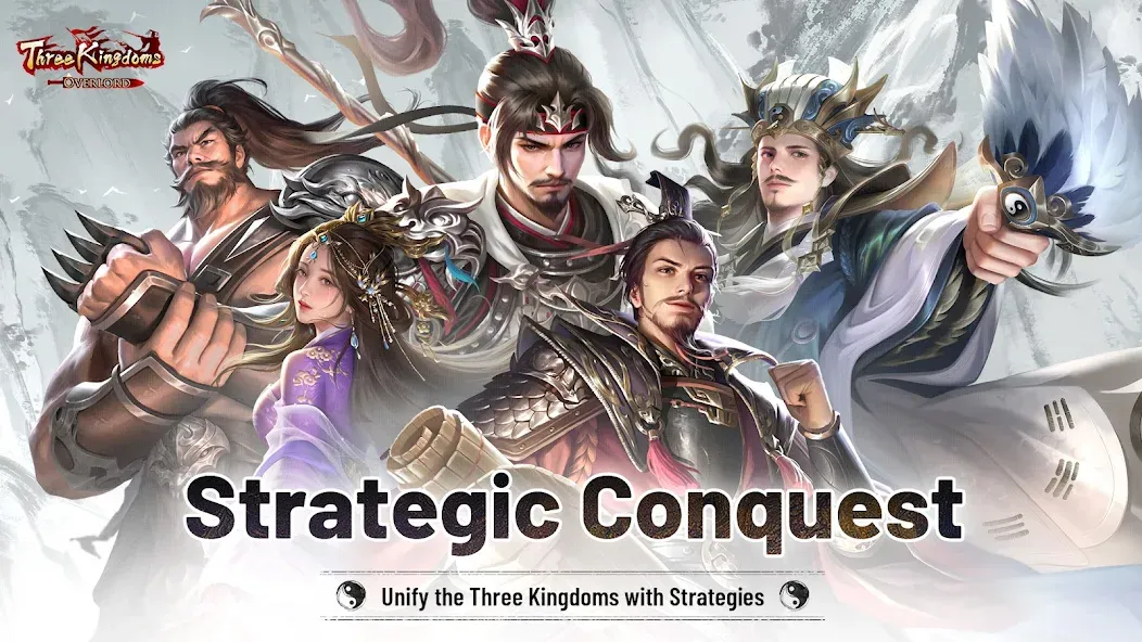 Three Kingdoms: Overlord (Три Королевства) [МОД: Деньги, Монеты и Меню MOD] Screenshot 1