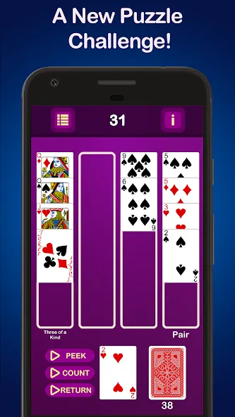 Puzzle Poker Joker's Wild [МОД: Деньги, Монеты и Меню MOD] Screenshot 1
