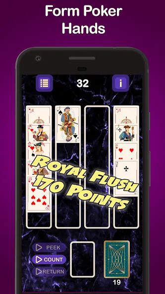 Puzzle Poker Joker's Wild [МОД: Деньги, Монеты и Меню MOD] Screenshot 2