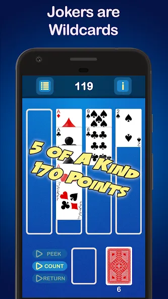 Puzzle Poker Joker's Wild [МОД: Деньги, Монеты и Меню MOD] Screenshot 3