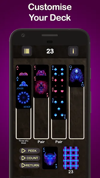 Puzzle Poker Joker's Wild [МОД: Деньги, Монеты и Меню MOD] Screenshot 4