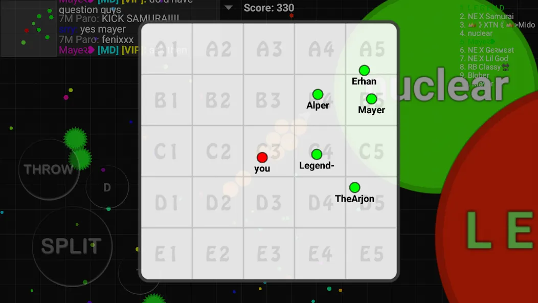 Blob.io - Multiplayer io games (Блоб ио) [МОД: Все открыто, Дополнительные деньги и Меню MOD] Screenshot 5