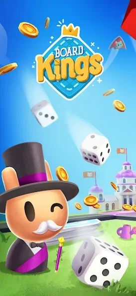 Board Kings: Board Dice Games (Боард Кингс) [МОД: Деньги, Монеты и Меню MOD] Screenshot 1