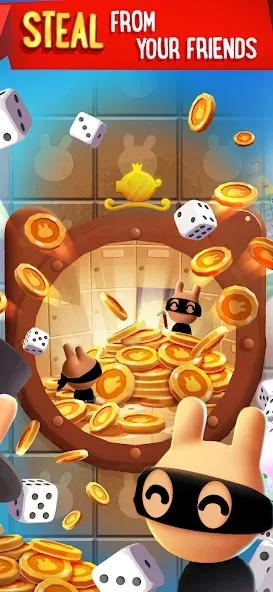 Board Kings: Board Dice Games (Боард Кингс) [МОД: Деньги, Монеты и Меню MOD] Screenshot 5