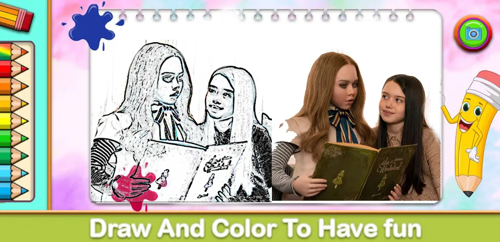 Megan Coloring Game (Меган Колоринг Гейм) [МОД: Много денег, Монет и Все открыто] Screenshot 2