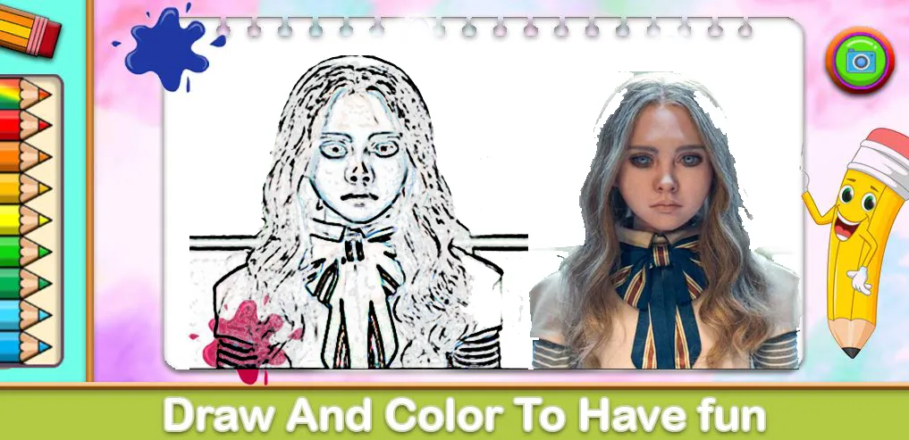 Megan Coloring Game (Меган Колоринг Гейм) [МОД: Много денег, Монет и Все открыто] Screenshot 4
