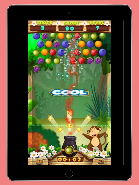 Fruits Shooter Pop (Фрутс Шутер Поп) [МОД: Деньги, Монеты и Меню MOD] Screenshot 1