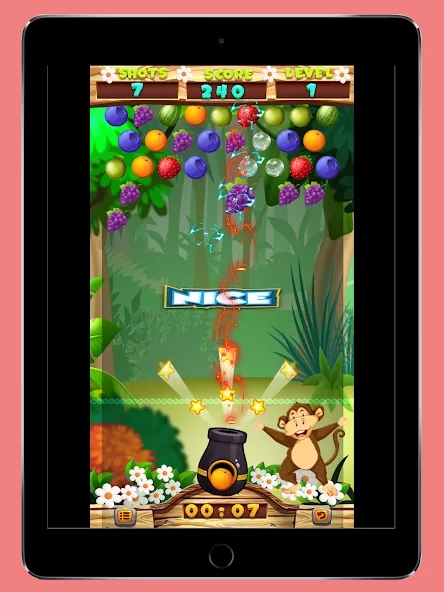 Fruits Shooter Pop (Фрутс Шутер Поп) [МОД: Деньги, Монеты и Меню MOD] Screenshot 2