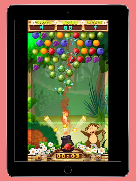 Fruits Shooter Pop (Фрутс Шутер Поп) [МОД: Деньги, Монеты и Меню MOD] Screenshot 4