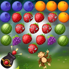 Скачать Fruits Shooter Pop (Фрутс Шутер Поп) [МОД: Деньги, Монеты и Меню MOD] | Взлом Fruits Shooter Pop на Андроид