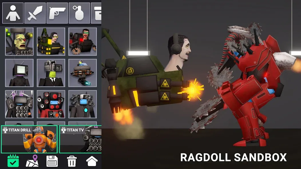Last Play: Ragdoll Sandbox (Ласт Плей) [МОД: Меню, Бесконечные монеты и Открытые уровни] Screenshot 1