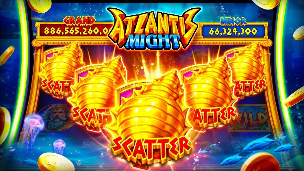Jackpot Master™ Slots - Casino (Джекпот Мастер Слоты) [МОД: Деньги, Монеты и Меню MOD] Screenshot 3