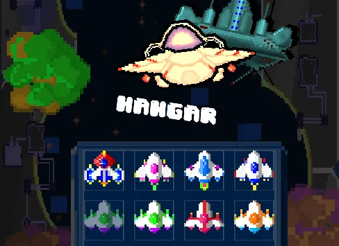 Galaxiga Retro Arcade Action (Галаксига Ретро Аркейд Экшн) [МОД: Все открыто, Дополнительные деньги и Меню MOD] Screenshot 4