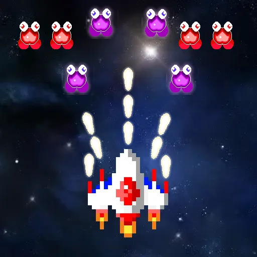 Galaxiga Retro Arcade Action (Галаксига Ретро Аркейд Экшн) [МОД: Все открыто, Дополнительные деньги и Меню MOD] Screenshot 5