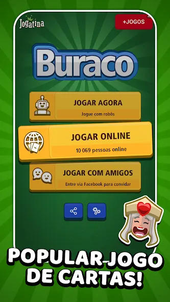 Buraco Jogatina: Card Games (Бурако Жогатина) [МОД: Меню, Бесконечные монеты и Открытые уровни] Screenshot 2