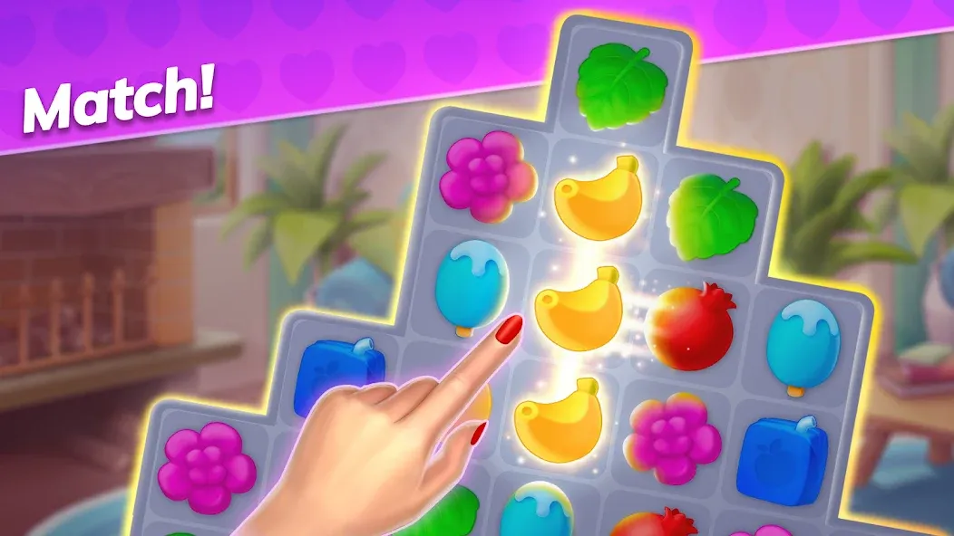 Emma's Mansion: Design & Match [МОД: Много денег, Монет и Все открыто] Screenshot 5