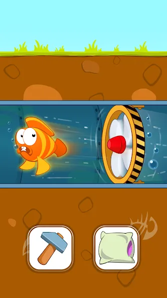Fish Story: Save the Lover (Фиш Стори) [МОД: Все открыто, Дополнительные деньги и Меню MOD] Screenshot 2