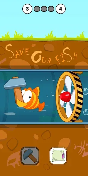 Neptune vs Mermaid: Fish Prank (Нептун против Русалки) [МОД: Все открыто, Дополнительные деньги и Меню MOD] Screenshot 2