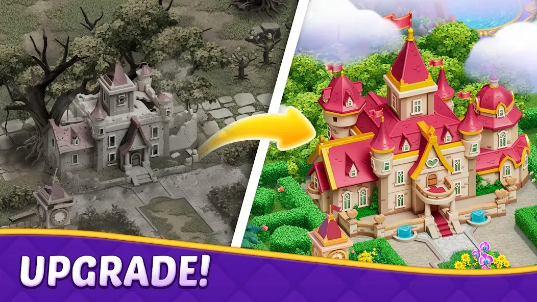 Matching Story - Puzzle Games (Матчинг Стори) [МОД: Меню, Бесконечные монеты и Открытые уровни] Screenshot 5