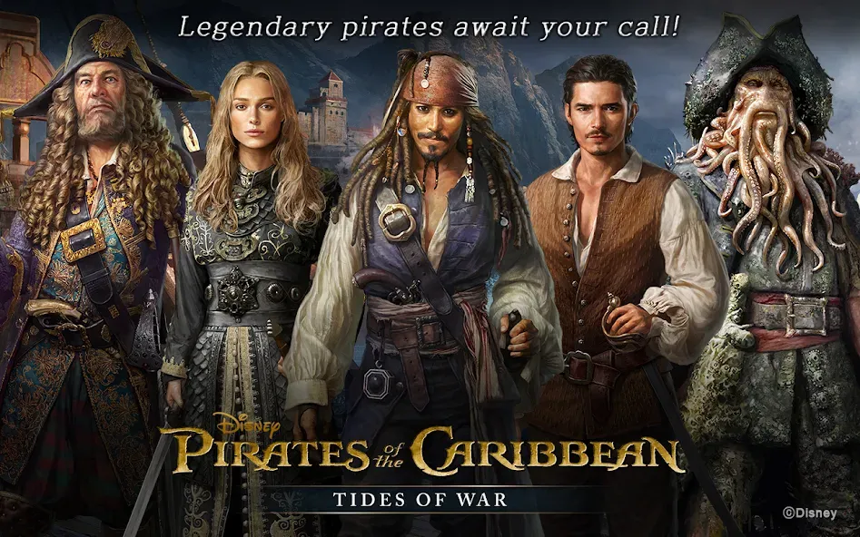 Pirates of the Caribbean: ToW [МОД: Много монет, Открытые уровни и Мега MOD] Screenshot 2
