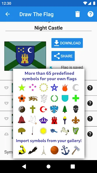 Draw The Flag - Quiz & Maker [МОД: Деньги, Монеты и Меню MOD] Screenshot 5