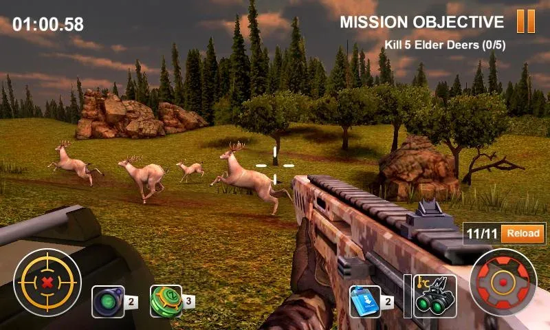 Hunting Safari 3D [МОД: Много денег, Монет и Все открыто] Screenshot 1