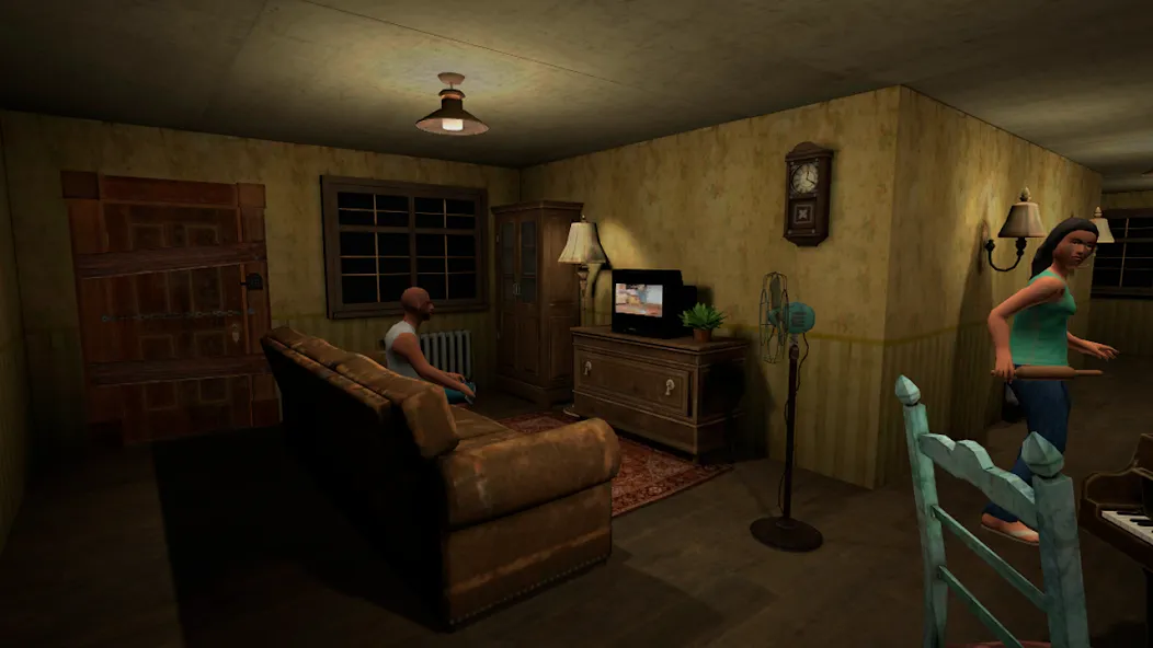 Evil Neighbor 2 - Escape (Ивил Нейбор 2) [МОД: Деньги, Монеты и Меню MOD] Screenshot 1