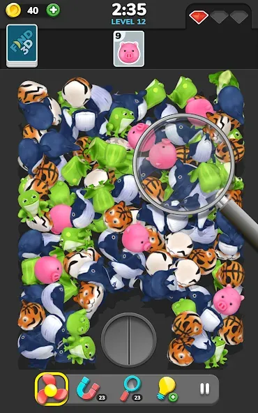 Find 3D - Match 3D Items (Файнд 3Д) [МОД: Меню, Бесконечные монеты и Открытые уровни] Screenshot 1