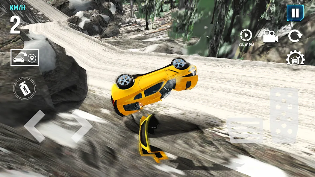 Mega Car Crash Simulator (Мега Кар Краш Симулятор) [МОД: Много монет, Открытые уровни и Мега MOD] Screenshot 4