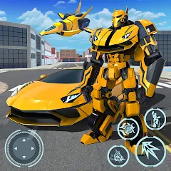 Скачать Robot Game: Transform & Fight (Робот Игра Трансформация Автомобиля) [МОД: Много монет, Открытые уровни и Мега MOD] | Взлом Robot Game: Transform & Fight на Андроид