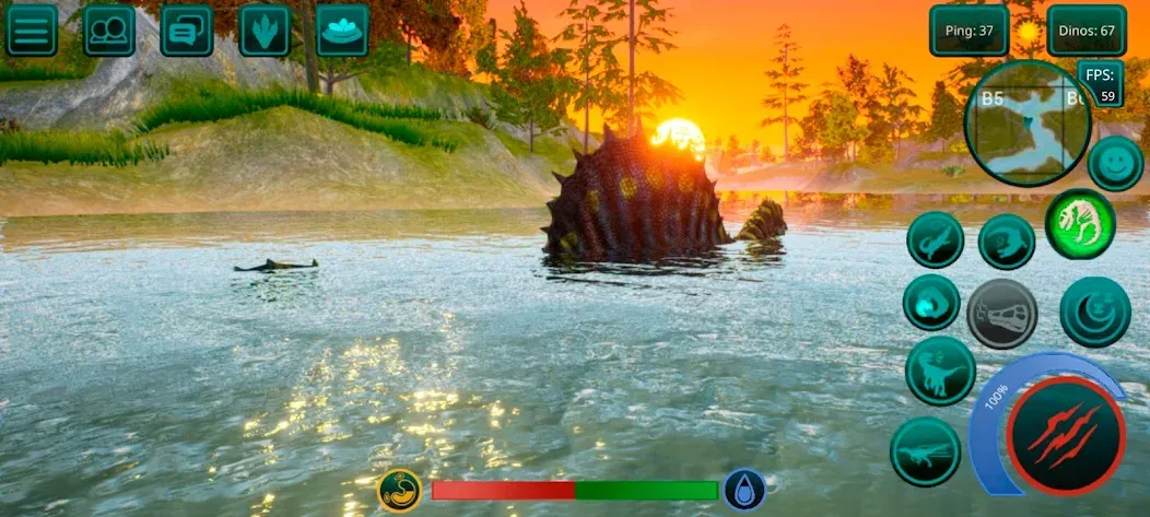 The Cursed Dinosaur Isle: Game [МОД: Все открыто, Дополнительные деньги и Меню MOD] Screenshot 3