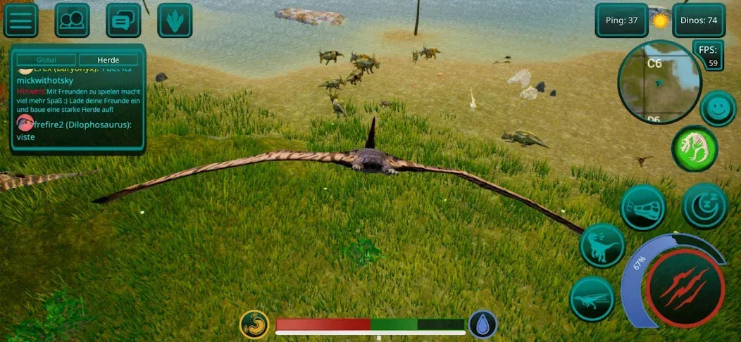 The Cursed Dinosaur Isle: Game [МОД: Все открыто, Дополнительные деньги и Меню MOD] Screenshot 4