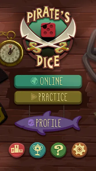 Pirate's Dice [МОД: Много монет, Открытые уровни и Мега MOD] Screenshot 1