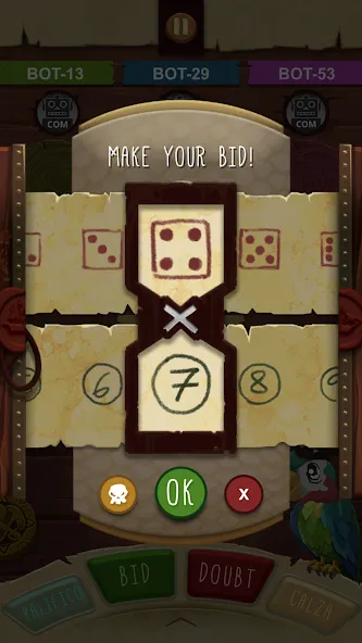 Pirate's Dice [МОД: Много монет, Открытые уровни и Мега MOD] Screenshot 2
