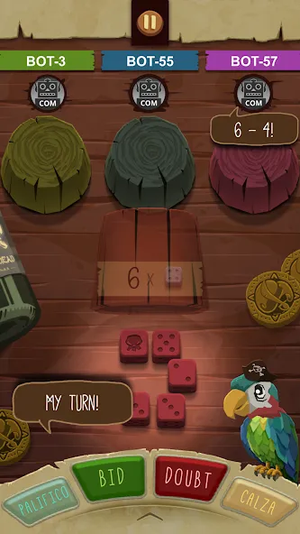 Pirate's Dice [МОД: Много монет, Открытые уровни и Мега MOD] Screenshot 3