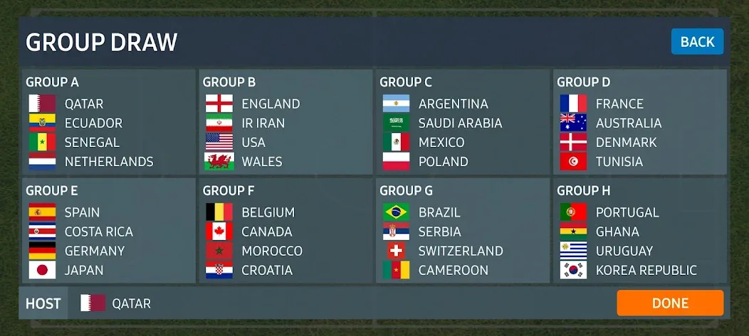 World Football Simulator (Мировой Футбольный Симулятор) [МОД: Все открыто, Дополнительные деньги и Меню MOD] Screenshot 2