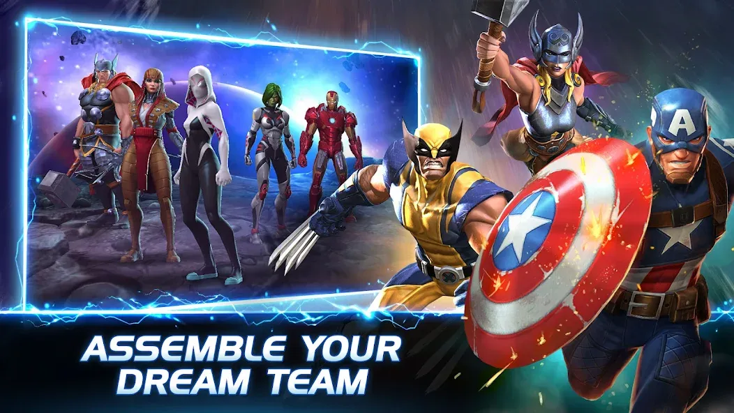 Marvel Contest of Champions (Марвел Соревнование Чемпионов) [МОД: Много монет, Открытые уровни и Мега MOD] Screenshot 3